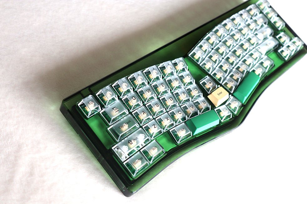 （Limited Edition）X - Bows® Crystal Wireless Ergonomic Mechanical KeyboardKeyboard