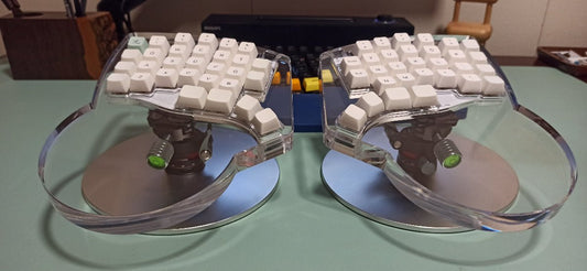 Gateron Silent RedX - Bows® Surfing Split Ergonomic Keyboard - PRE - ORDER IKeyboard